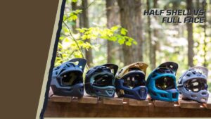 Half shell vs. Full face mtb helmet